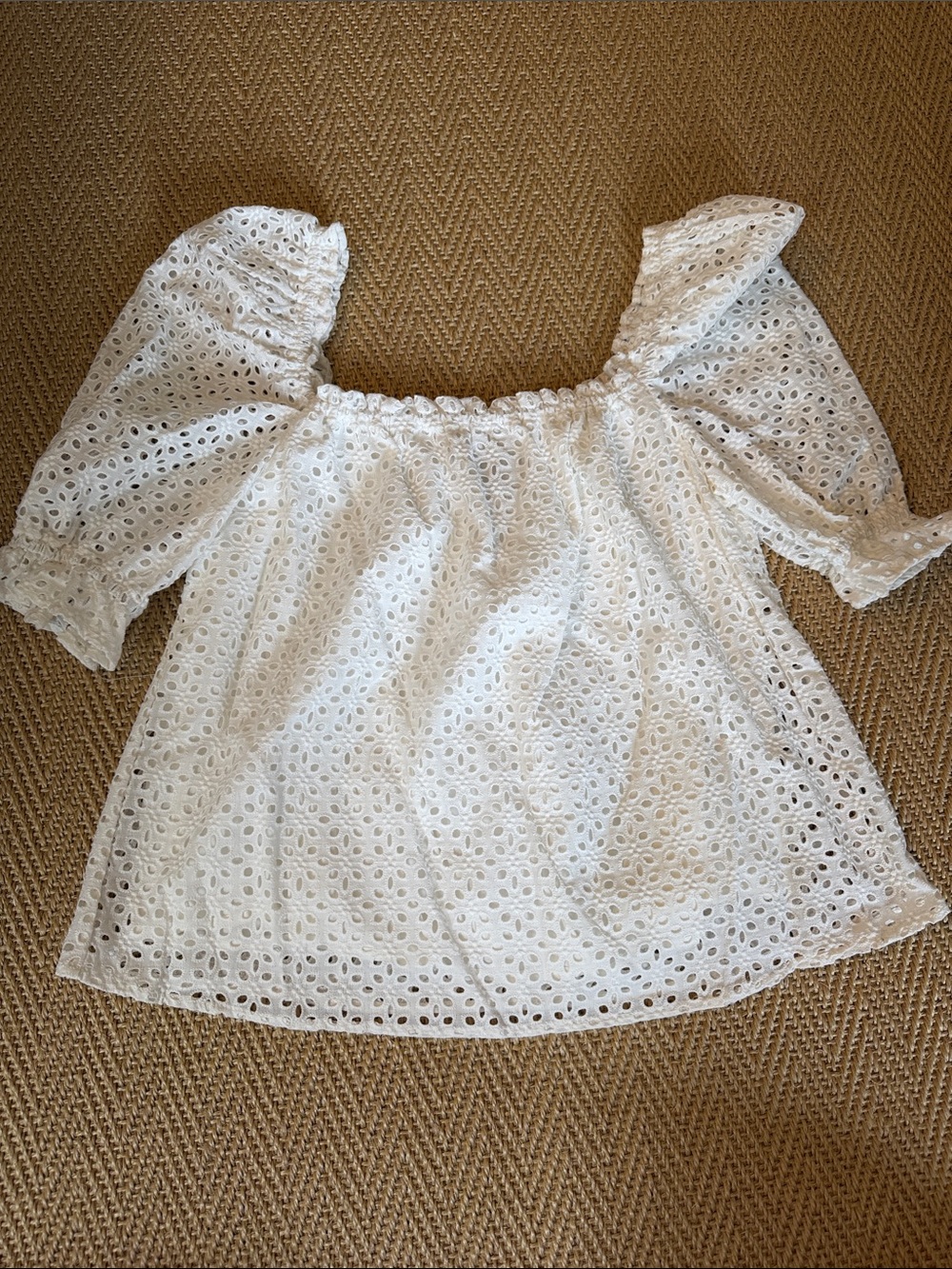 Flying Tomato Eyelet Blouse